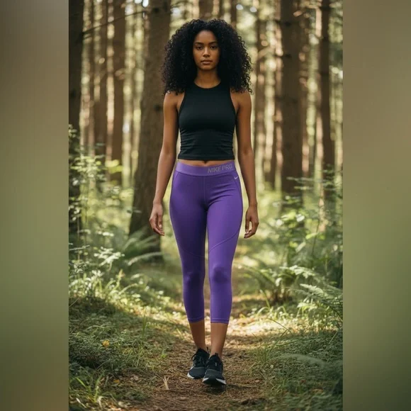 NWT Nike Pro Hyper Cool Compression Capri Tights Training Leggings Womens Sz S - Picture 1 of 7